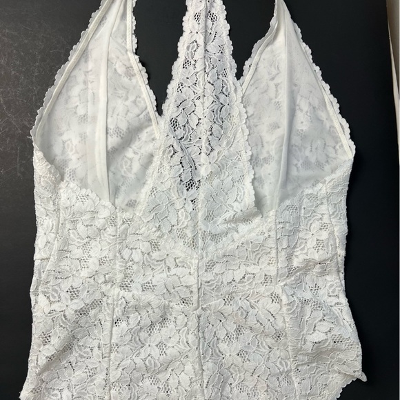 Free People bodysuit white size Large - Picture 8 of 10